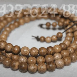Vietnam agarwood Beaded Bracelet – Natural agarwood mala Beads Bracelet – Agarwood Meditation mala Beads – aloeswood Beads Bracelet – Tibetan mala Prayer Beads - agarwood Prayer 108 beads